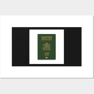 Morocco Passport Posters and Art